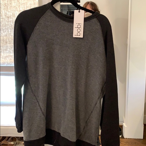 Bobi two tone sweatshirt NWT - Picture 2 of 9
